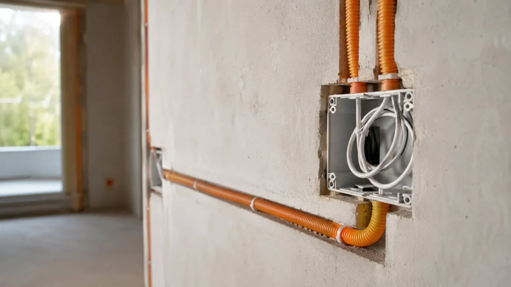 Instalație electrică pregătită pentru funcții smart home