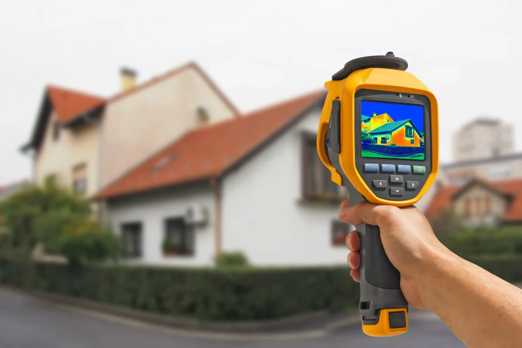 Verificarea pierderilor de energie cu cameră termografică